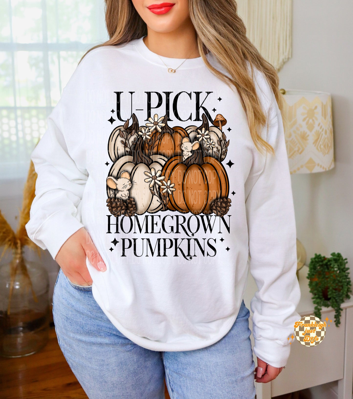 U pick Home Grown Pumpkins