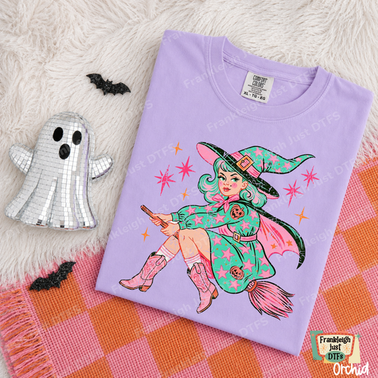 Vintage Cowgirl Witch