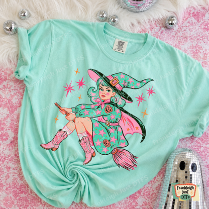 Vintage Cowgirl Witch