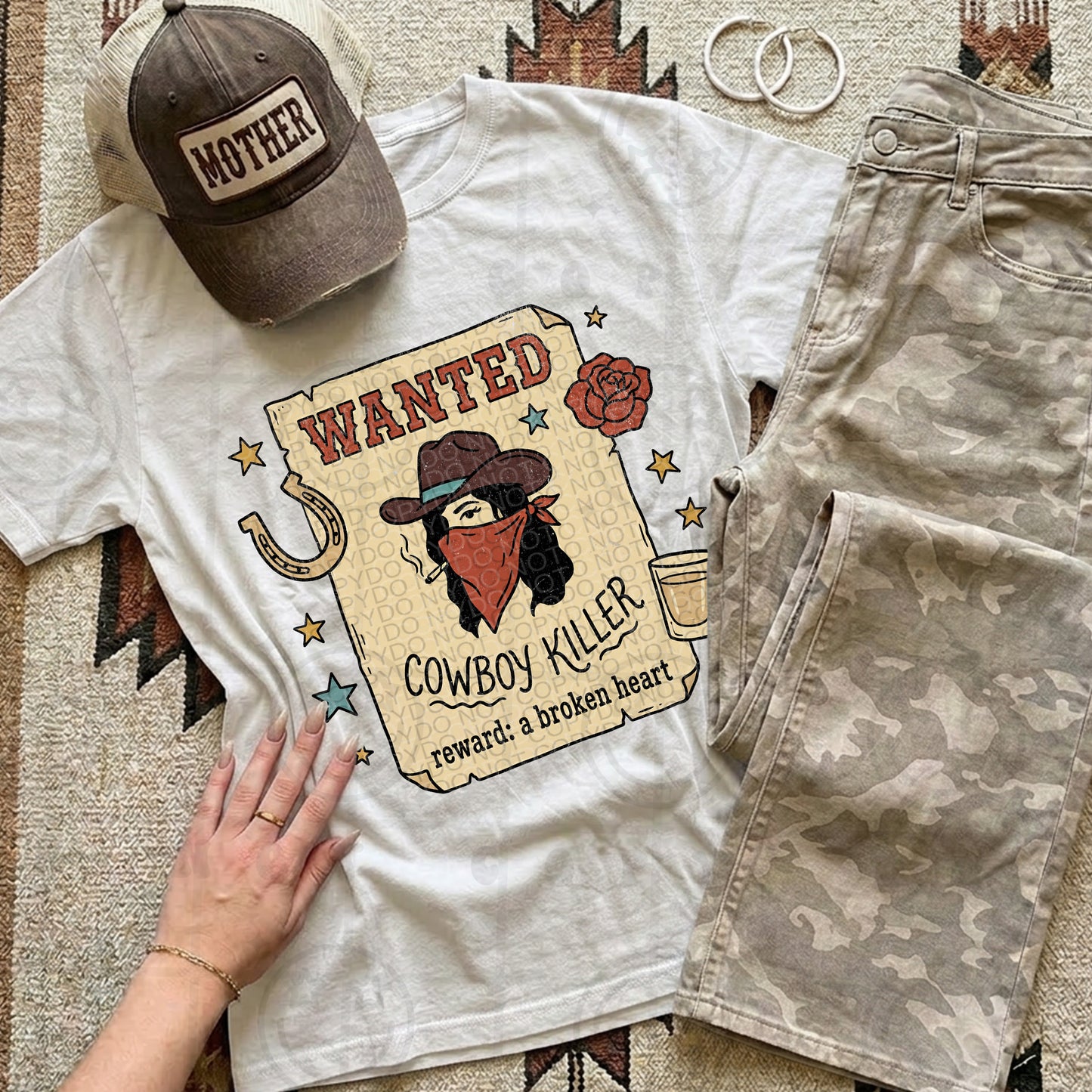 Wanted cowboy killer