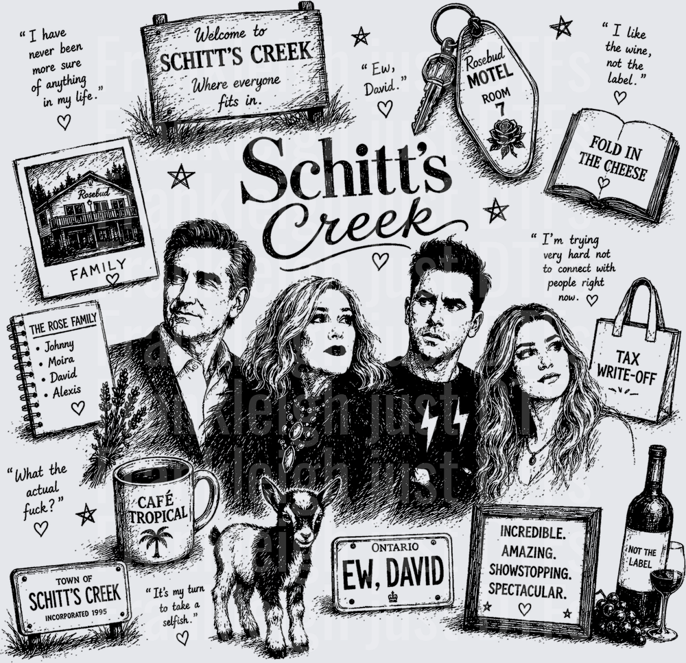 Schitt's Creek Collage