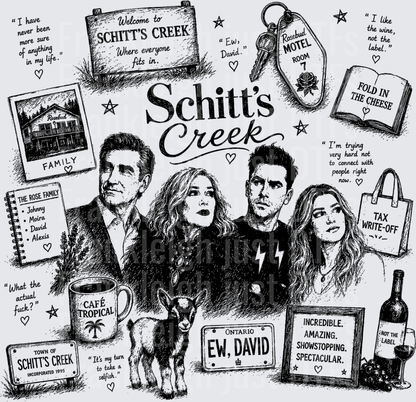 Schitt's Creek Collage