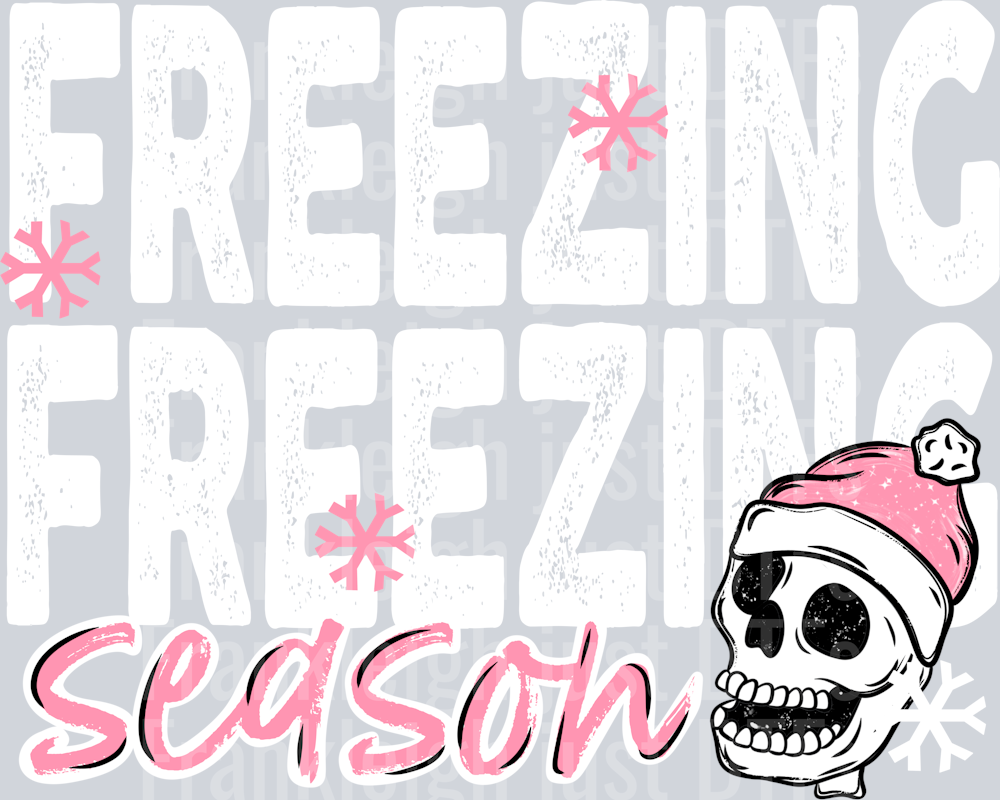 Freezing freezing season white