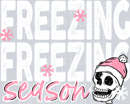Freezing freezing season white