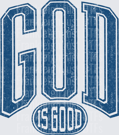 God is Good blue