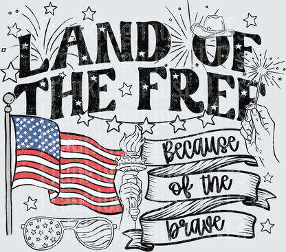Land of the Free in Black