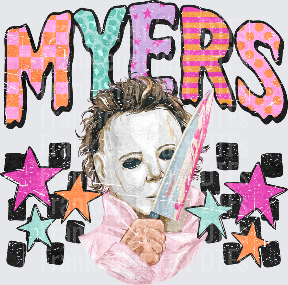 Colorful Slasher Myers