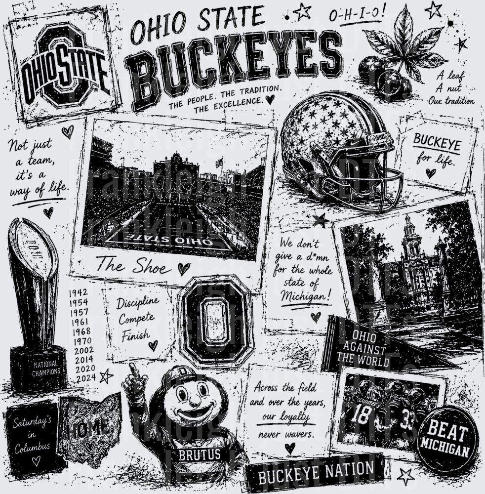 Buckeyes Collage