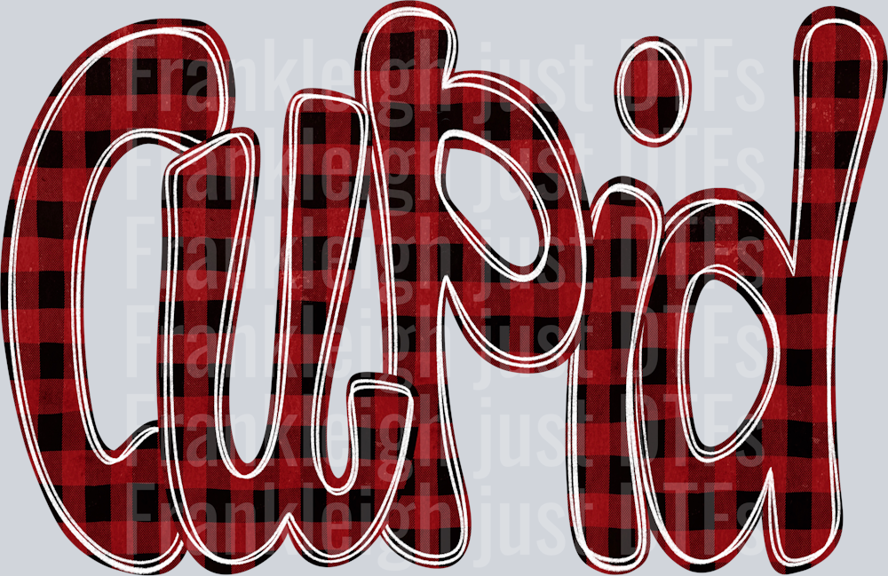 Cupid Funky Doodle Buffalo Check