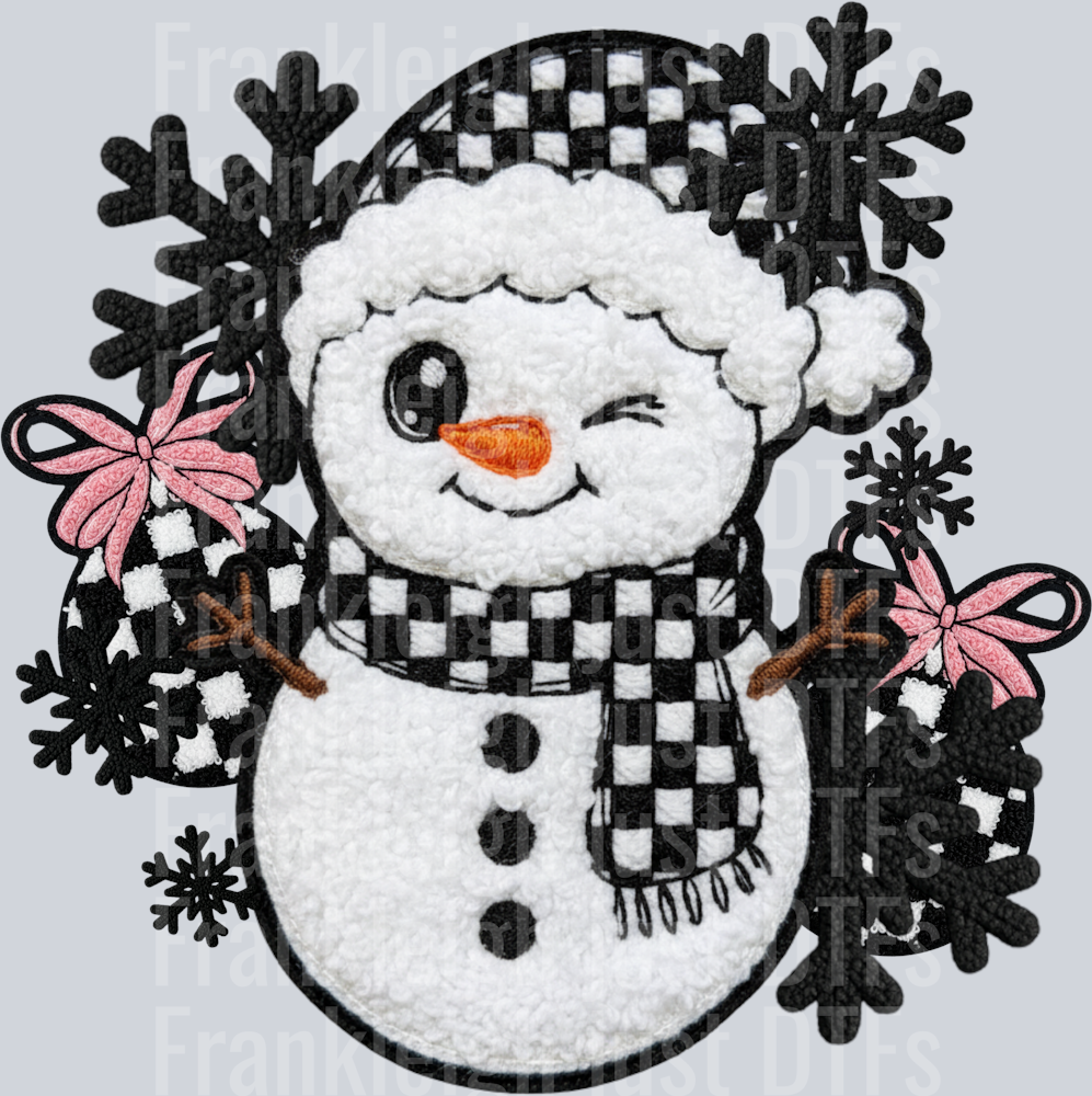 Fuzzy snowman