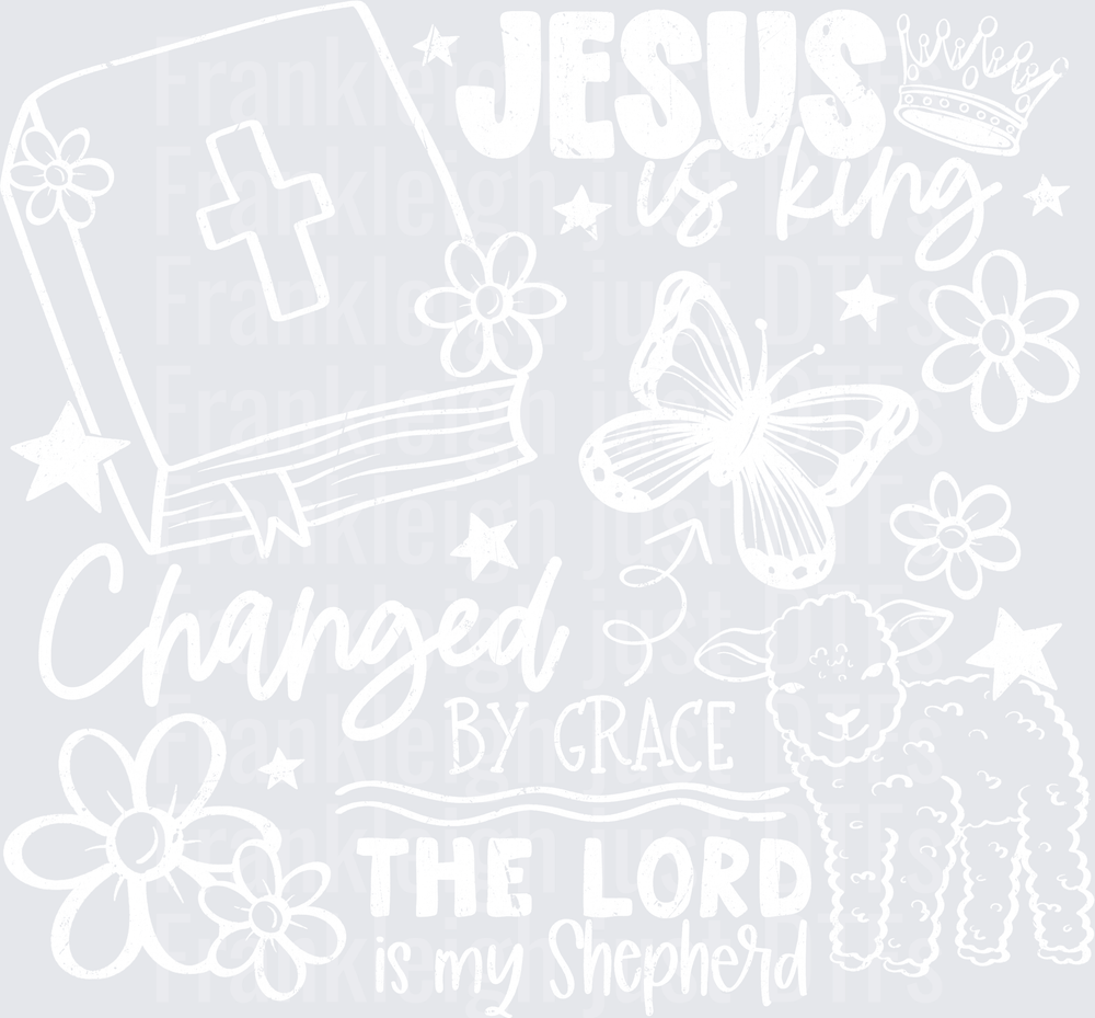 Jesus is King white