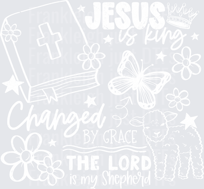 Jesus is King white