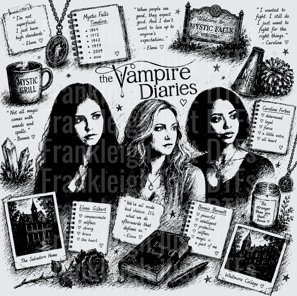 TVD Girls Collage