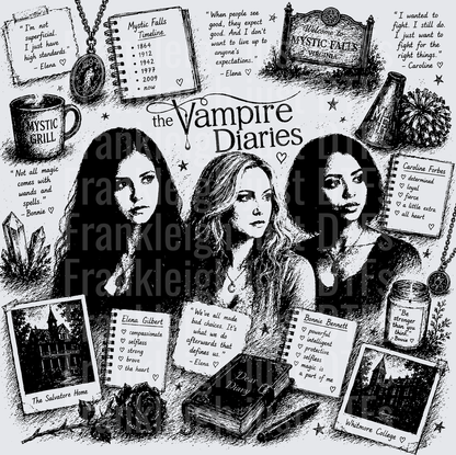 TVD Girls Collage