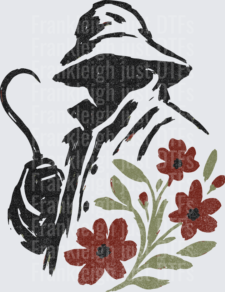 FISHERMAN FLORALS DOODLE