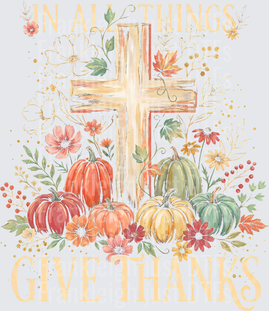 Give Thanks (Halftone)