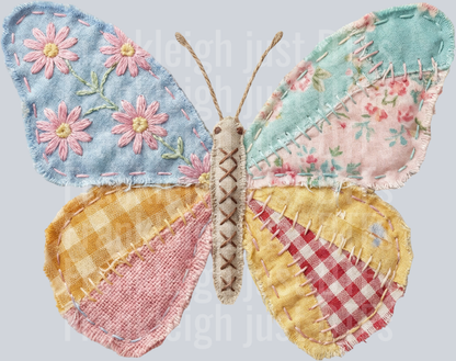 Easter Patchwork Butterfly
