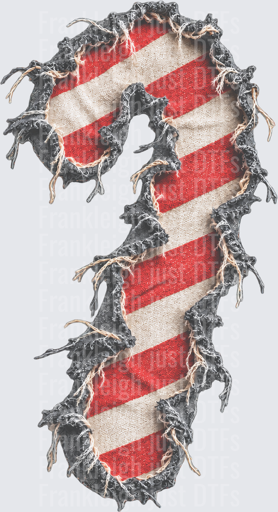 Candy Cane faux