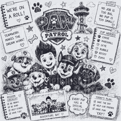 Paw Patrol Collage