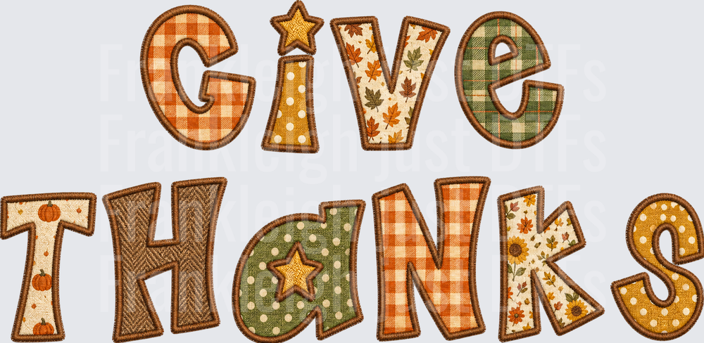 Give thanks