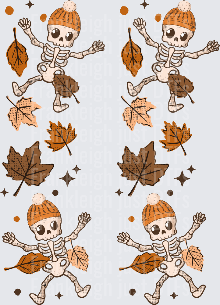Skellie Fall Leaves Sleeve