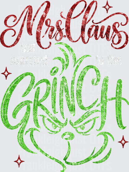 Married to the GReen sequin