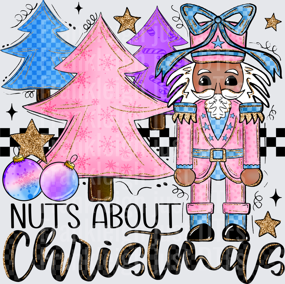 nuts about Christmas brown skin