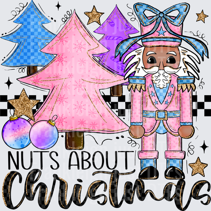 nuts about Christmas brown skin