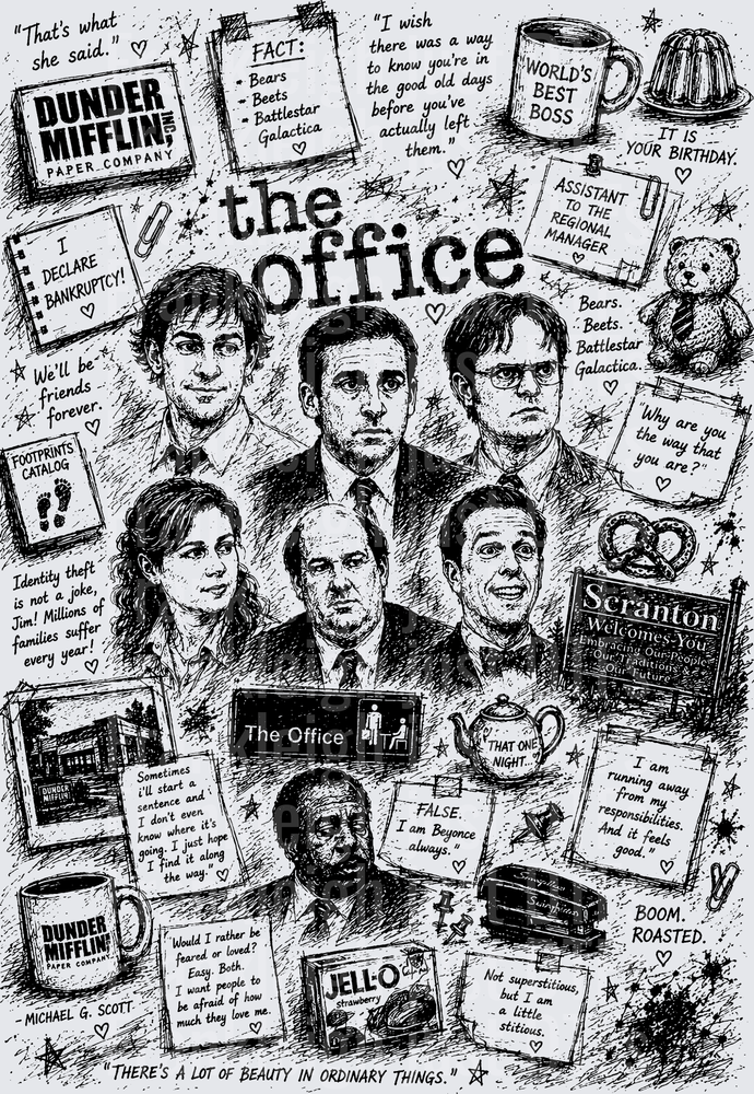 The Office Collage