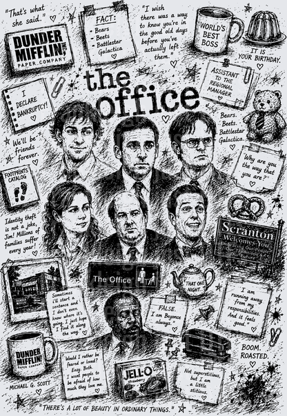 The Office Collage