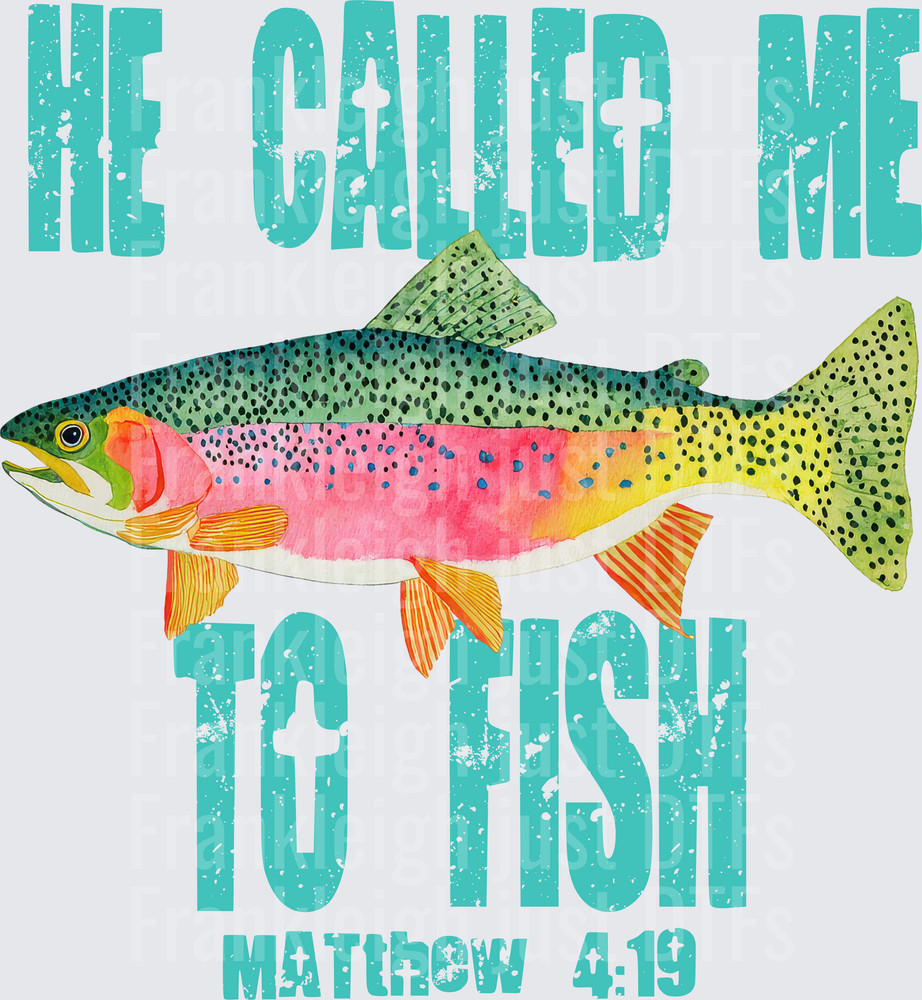 He called me to fish Teal