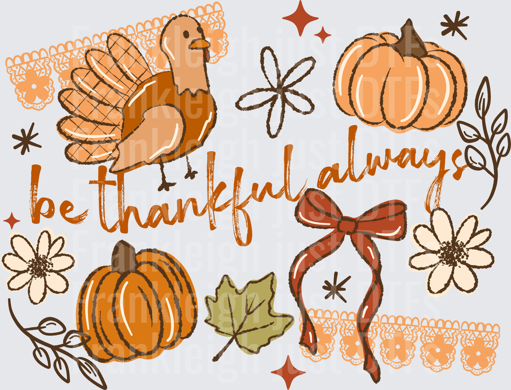 be thankful always
