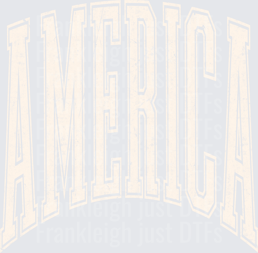 America in white