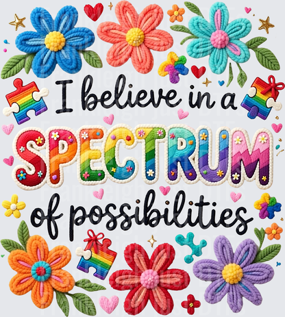 I believe in the Spectrum of possibilities