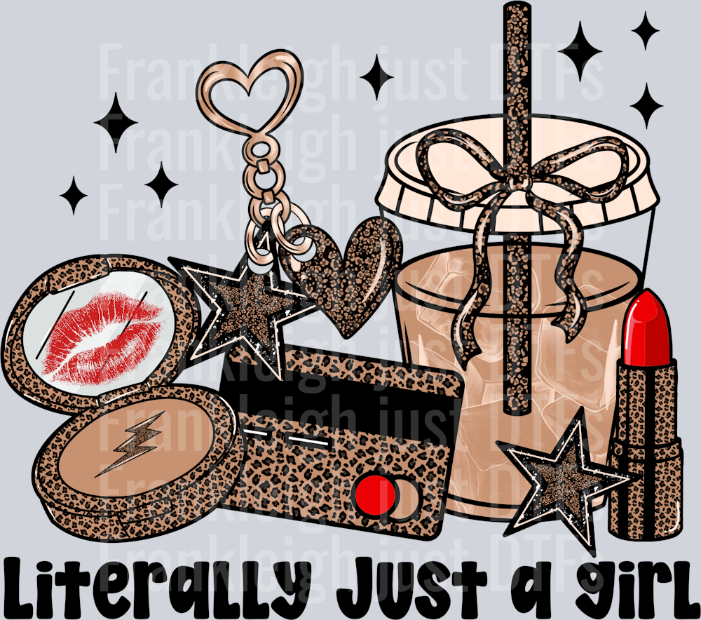 Literally Just a Girl Iced Coffee