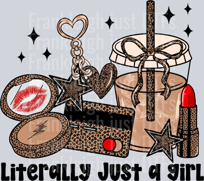 Literally Just a Girl Iced Coffee