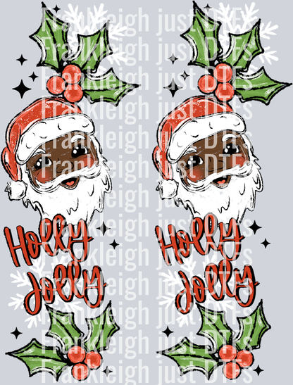 Santa Sleeve Red Darker Skin Tone