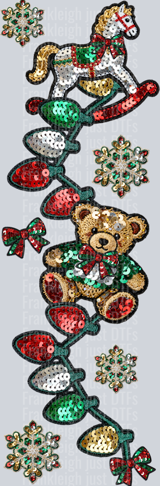 vintage merry christmas collage SLEEVE