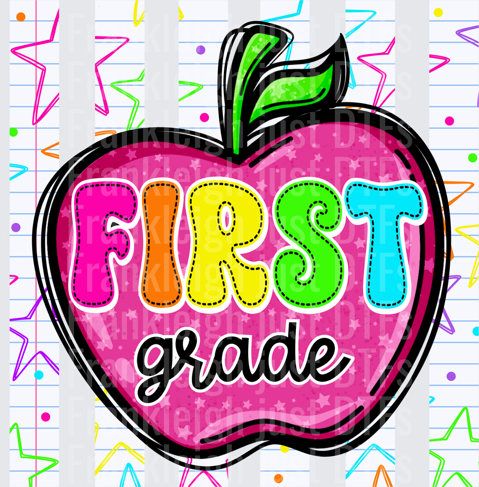 First Grade Apple