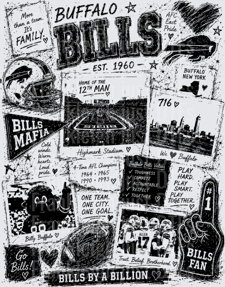 Bills Collage