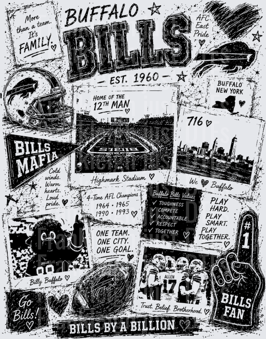 Bills Collage