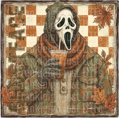 Vintage Fall Ghost