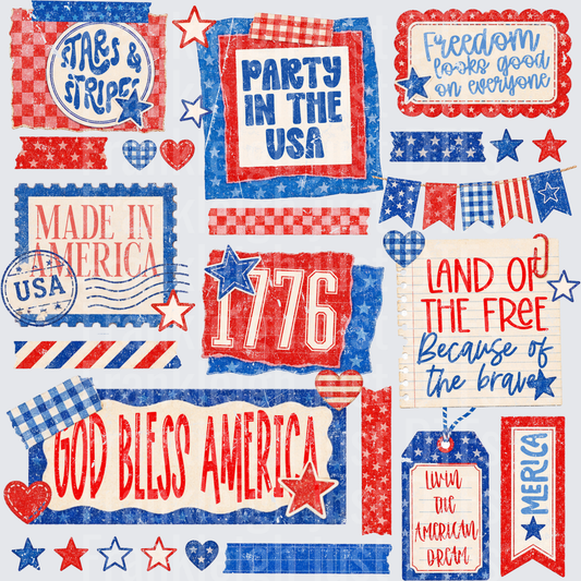 July 4th Pieces