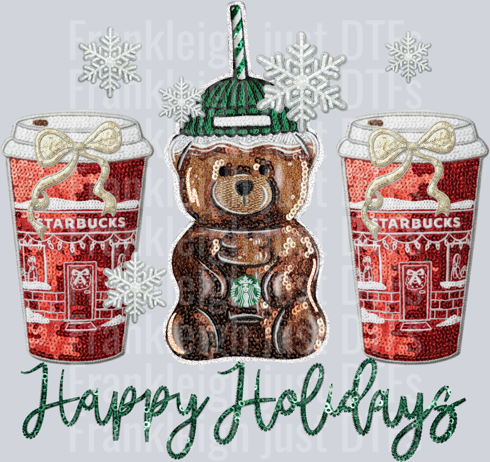 Happy Holidays Starbucks