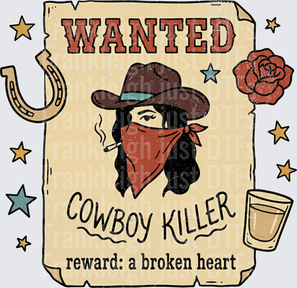 wanted cowboy killer
