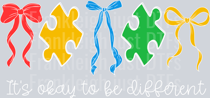 It's OK to be different (autism)