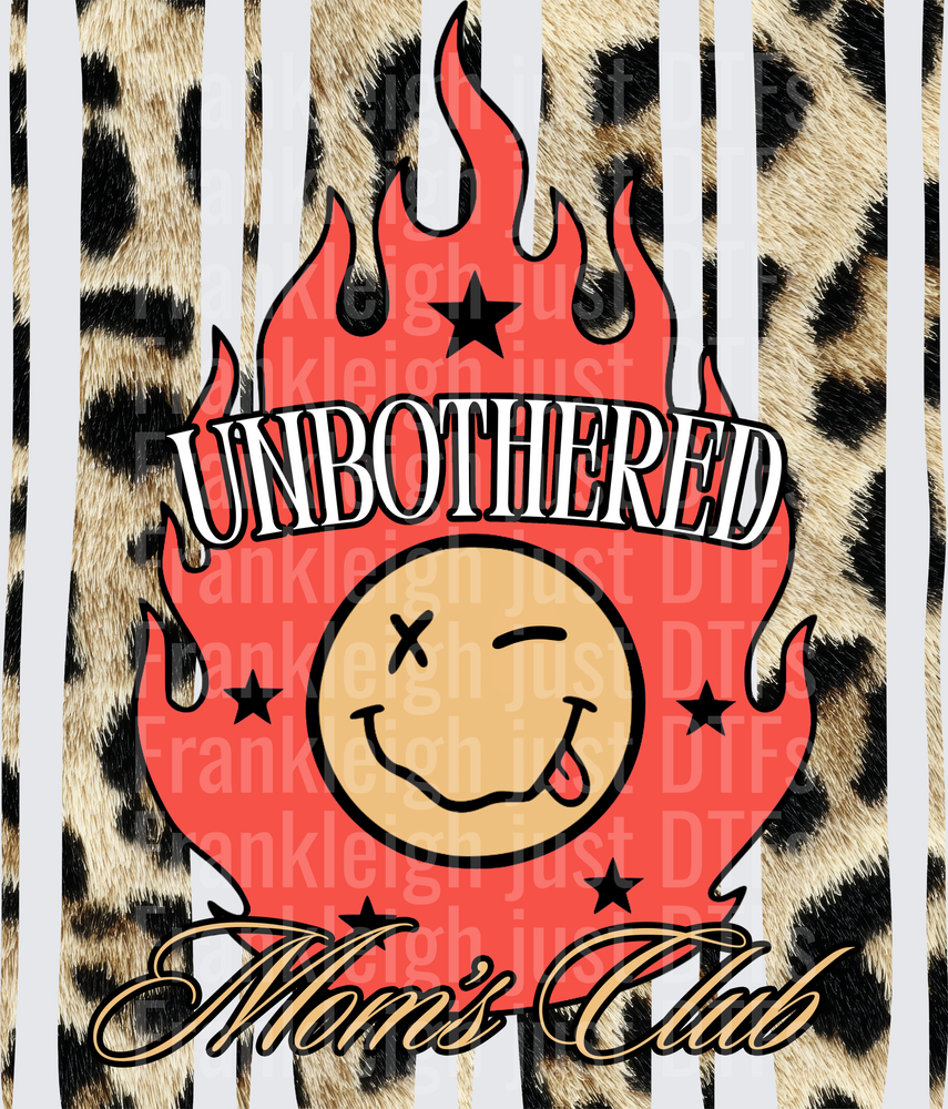 Unbothered Moms Club Red