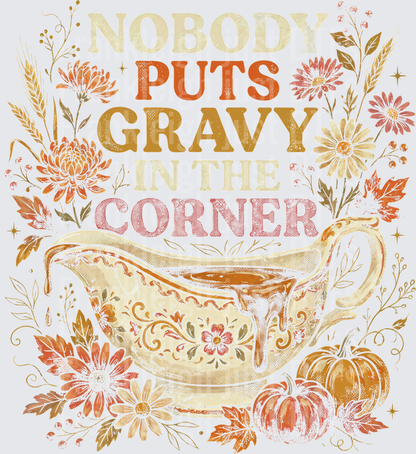 Gravy in the corner (Halftone)