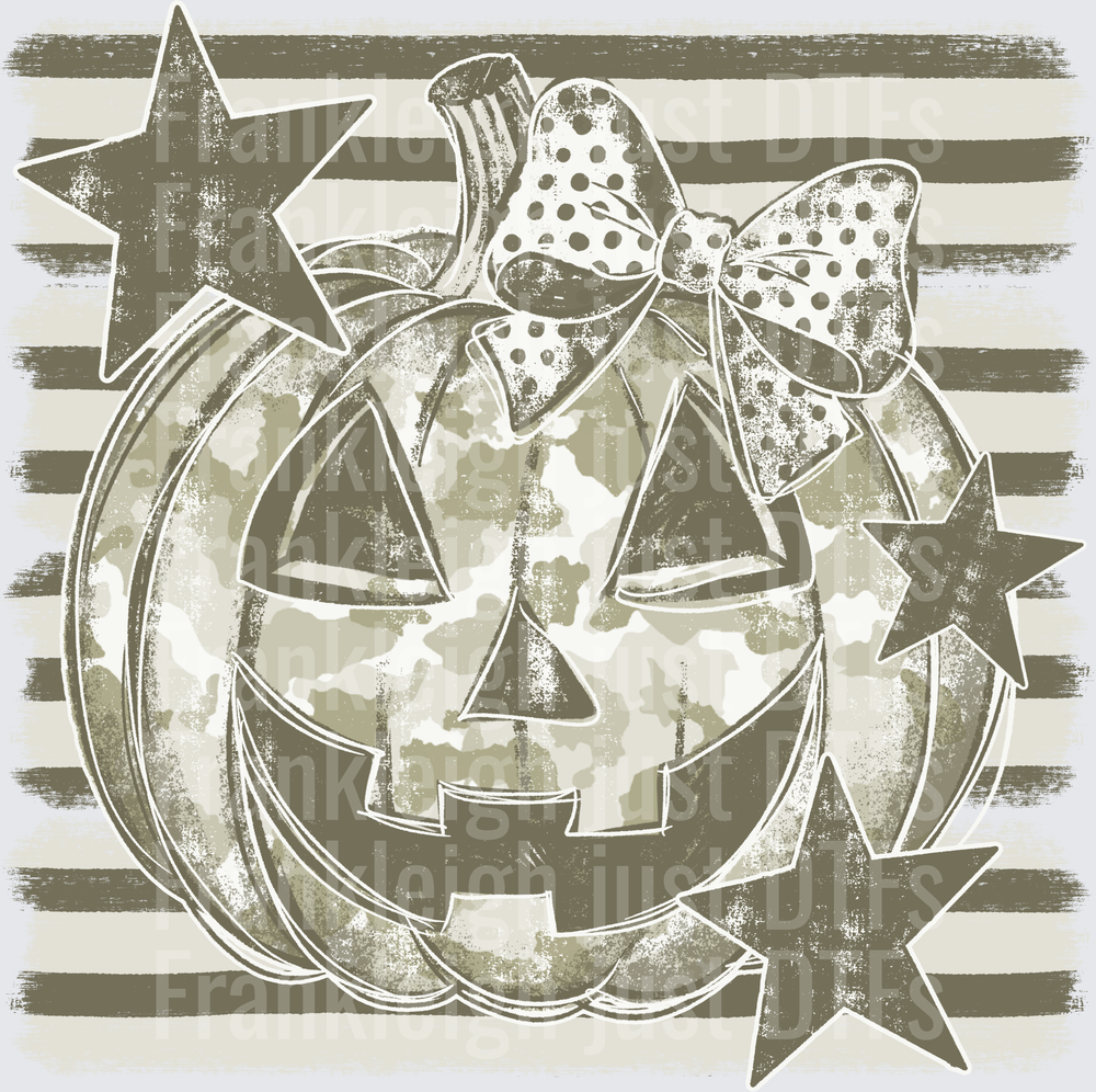 Light Camo Pumpkin