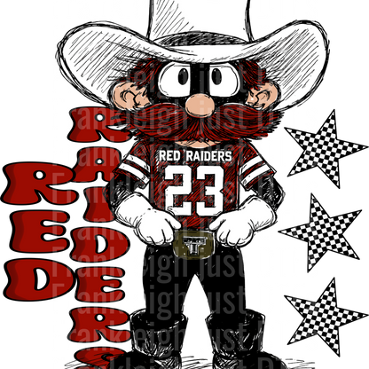 Red Raiders Sketch